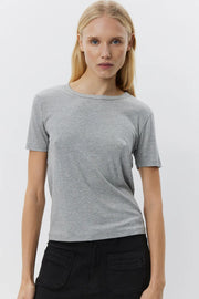 Natalia | Grey Mel. | T-shirt fra Sofie Schnoor