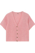 Coya knit cardi cape | QuartzPink | Strik fra Gustav – nedsat