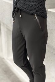 Henne Zip Pants | Black | Bukser fra Liberté