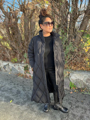 Cora Coat | Sort | Frakke fra Statebird