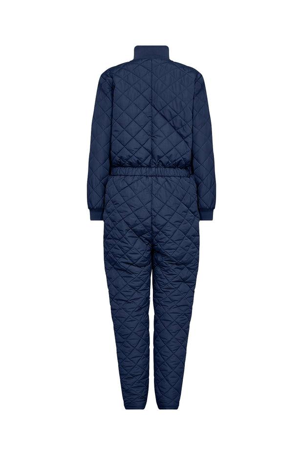 Lolly quilt jumpsuit | Blå | Termodragt fra French Laundry