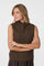 Odelia Knit Top | Brown Melange | Strik fra Neo Noir