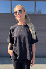 Carol Tee 205697 | Black | T-Shirt fra Freequent