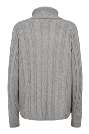 Claura Pullover 202661 | Light Grey Melange | Strik fra Freequent