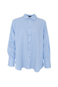 Valentine Shirt | Blue | Bluse fra Black Colour – nedsat