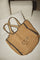 CocoCC Straw Beach Bag | Silver | Taske fra Co'couture