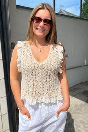 Crochet Top J093  | Top fra Atelier C