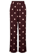 Dotti Pants | Plum Rose Big Dot | Bukser fra Liberté – nedsat