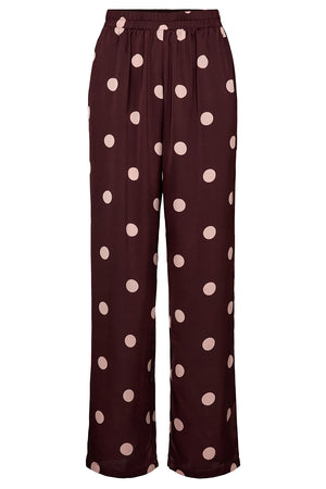 Dotti Pants | Plum Rose Big Dot | Bukser fra Liberté