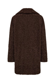 Addy FF Teddy Coat | Brun | Frakke fra French Laundry
