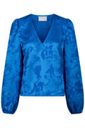Palmino Jacquard Blouse | Bluse fra Neo Noir – nedsat