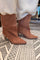 Suede Samira Boots | Camel