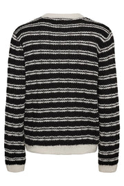 Jazz Cardigan 206484 | Black W. Moonbeam Melange | Cardigan fra Freequent