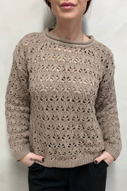 Cotla Pullover | Desert Taupe | Bluse fra Freequent