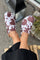 Cow Print Slip ons | Mules fra Avery
