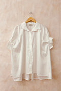Bleu Belle shirt | Hvid | Skjorte fra Atelier C