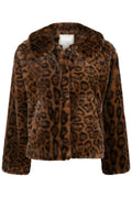 Melodie Leo Faux Fur Jacket | Brun | Jakke fra Neo Noir