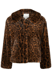 Melodie Leo Faux Fur Jacket | Jakke fra Neo Noir