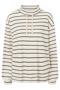 Mia Blouse GOTS | Buttercream Stripes | Bluse fra Esmé studio