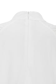 Calla LS Boxy Top | White | Bluse fra Esmé studio