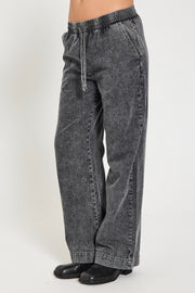 Lisea Pants 204769 | Vintage Grey Denim | Bukser fra Freequent