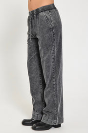 Lisea Pants 204769 | Vintage Grey Denim | Bukser fra Freequent