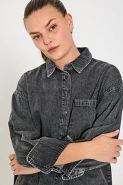 Lisea Shirt 205483 | Vintage Grey Denim | Skjorte fra Freequent