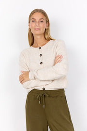 Alice Cardigan | Creme | Strik fra Statebird