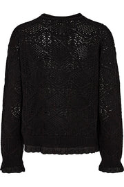 Cotla Pullover 204662 | Black | Strik fra Freequent