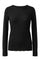 Cassie Cashmere Blend Top | Black | T-Shirt fra Atelier C