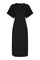 Miloine Drape Dress | Black | Kjole fra Neo Noir
