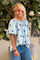 Luciana Top | Celeste
