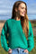 Selma Pullover Round Neck | Pepper Green | Strik fra Freequent