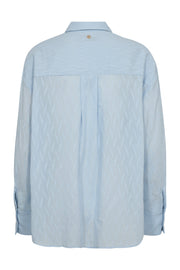 Britze Cotton Shirt  | Skyway | Skjorte fra Mos Mosh