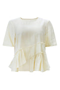 Fie Frill Blouse | Creme – nedsat