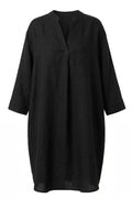 Maja Tunic | Black | Kjole fra Atelier C