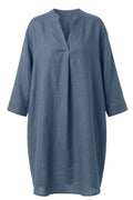 Maja Tunic | Blue | Kjole fra Atelier C – nedsat