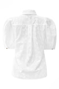 Flora Ss Blouse | White Embroidery | Bluse fra Liberté – nedsat