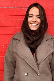 Filuca Balaclava | Dark Brown| Scarf fra Marta du Chateau