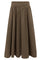 Frede Long Skirt | Dark Brown | Nederdel fra Liberté