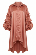 Balloon Sleeve Frill Dress | Kjole fra Avery