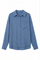 Plain Linen Shirt | Blue | Skjorte fra Atelier C