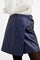 Giti short leather skirt | Blue Nights | Nederdel fra Gustav