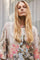 Neomi shirt 52655 | Beige w. Watercolour Print | Skjorte fra Gustav