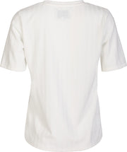 Helen Heart Tshirt | Offwhite | T-shirt fra Liberté