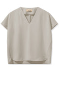 Auri Leia Bluse | Zement | Bluse von Mos mosh