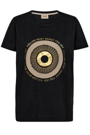 Nori O-SS Tee | Black | T-shirt fra Mos mosh