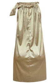 Hailey Halterneck Dress | Champagne Diamond | Kjole fra Liberté