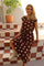 Alma Loose Skirt | Brown Creme Dot | Nederdel fra Liberté