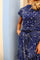 Alma Top | Blue Scarf | Bluse fra Liberté